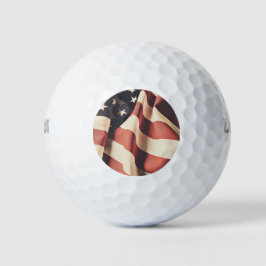 Amerikaans vlaggenfilter golfballen