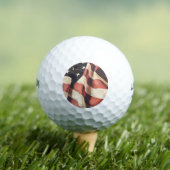 Amerikaans vlaggenfilter golfballen (Insitu Shirt)