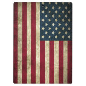 Amerikaans vlaggenklembord klembord (Achterkant)