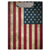 Amerikaans vlaggenklembord klembord (Voorkant)