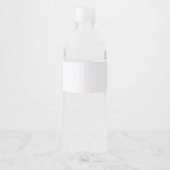 Amerikaans vlaggenlabel waterfles etiket (Achterkant)