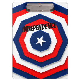 Amerikaans vlaggenontwerp klembord