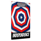 Amerikaans vlaggenontwerp klembord (Rechts)