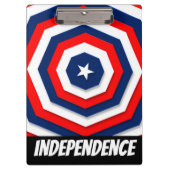 Amerikaans vlaggenontwerp klembord (Voorkant)