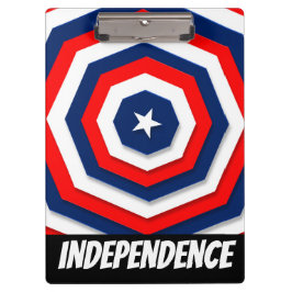 Amerikaans vlaggenontwerp klembord