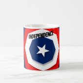 Amerikaans vlaggenontwerp koffiemok (Center)