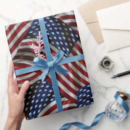 Amerikaans Vlaggenpakpapier Cadeaupapier
