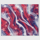 Amerikaans Vlaggenpakpapier Cadeaupapier (Vlak)