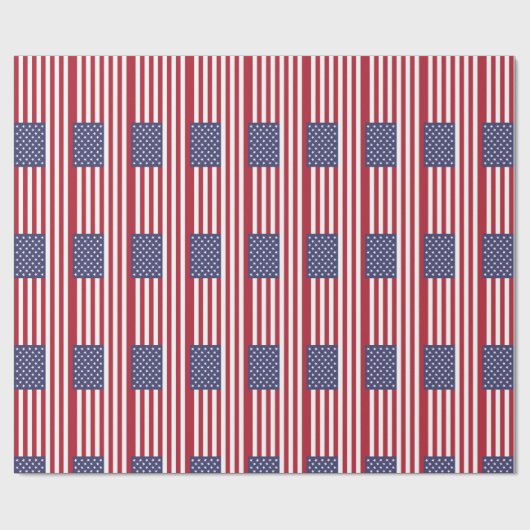 Amerikaans Vlaggenpakpapier voor de Verenigde Stat Cadeaupapier (Vlak)