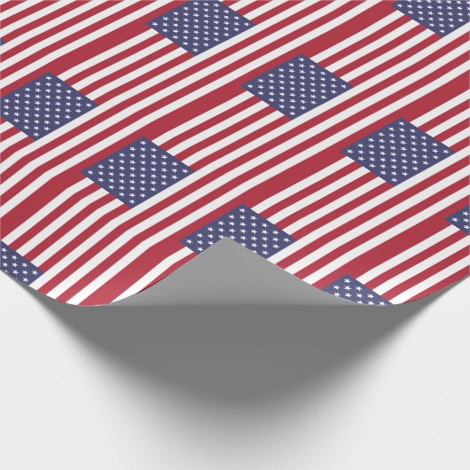 Amerikaans Vlaggenpakpapier voor de Verenigde Stat Cadeaupapier (Hoek)
