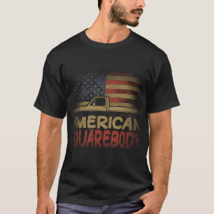 Amerikaans Vlaggenplein - Amerikaans Vierkantje Tr T-shirt
