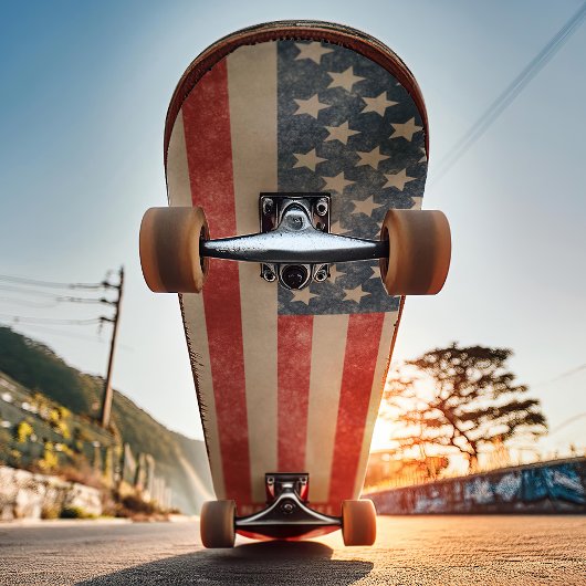 Amerikaans vlaggenschip persoonlijk skateboard