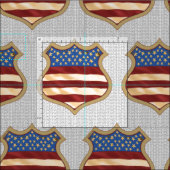 Amerikaans vlaggenschip stof (Delen)
