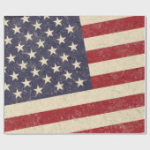  Amerikaans vlaggenstaateffect Cadeaupapier (Vlak)