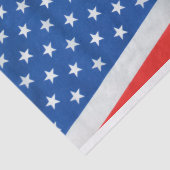 Amerikaans vlaggenstaatpapier tissuepapier (Detail)