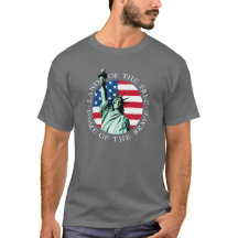 Amerikaans Vlaggenstaatvrij T-shirt