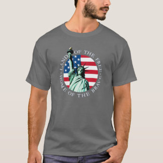 Amerikaans Vlaggenstaatvrij T-shirt