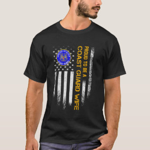 Amerikaans vlaggetje is een Amerikaanse kust G T-shirt
