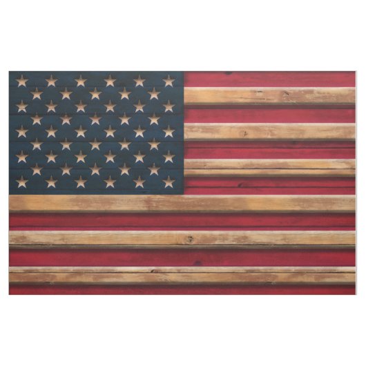  Amerikaans vlaghout Kijk uit Stof (Yard (91,4 cm))