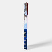 Amerikaans vlagmonogram Case-Mate iPhone case (Achterkant / Rechts)