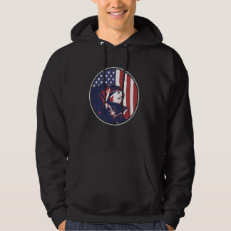 Amerikaans vlagontwerp Patriottisch VS lasser Hoodie