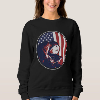 Amerikaans vlagontwerp Patriottisch VS lasser Trui