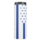 Amerikaans vlagontwerp ter ondersteuning van wetsh thermosbeker (Achterkant)