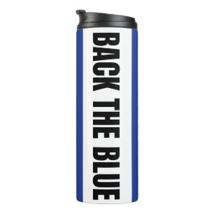 Amerikaans vlagontwerp ter ondersteuning van wetsh thermosbeker