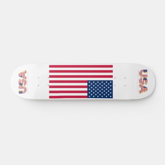 Amerikaans vlagSkateboard - Verenigde Staten - Pat Persoonlijk Skateboard (Horizontaal)