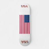 Amerikaans vlagSkateboard - Verenigde Staten - Pat Persoonlijk Skateboard (Voorkant)