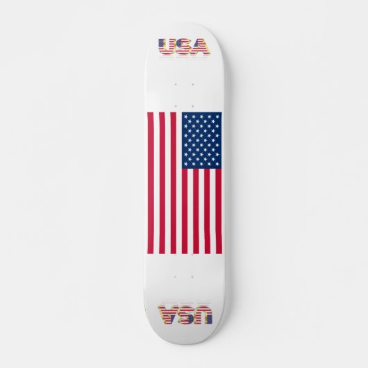 Amerikaans vlagSkateboard - Verenigde Staten - Pat Persoonlijk Skateboard (Voorkant)