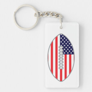 Amerikaans Vlagvoetbal Sleutelhanger