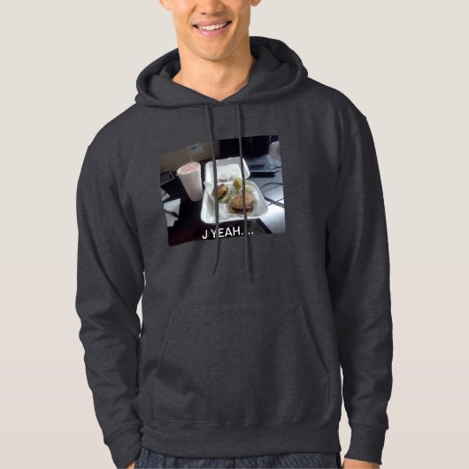 Amerikaans voedsel hoodie (Voorkant)