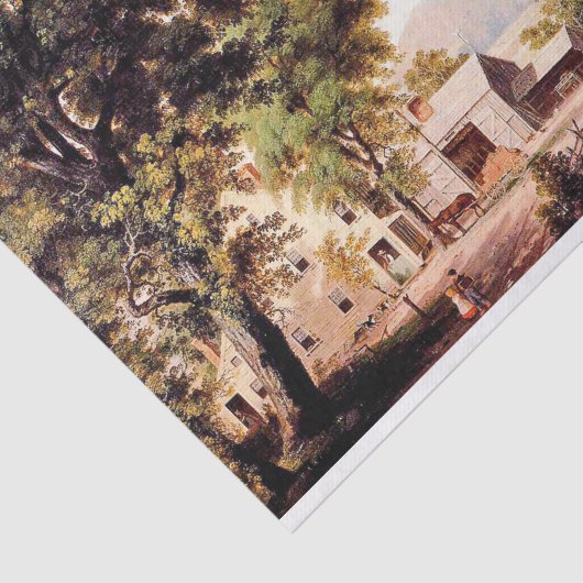 Amerikaans voedselproducerende landboerenpapier tissuepapier (Detail)