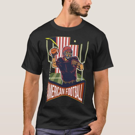 Amerikaans voetbal 2022 t-shirt (Voorkant)