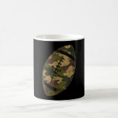 Amerikaans voetbal camouflage ontwerp koffiemok (Center)
