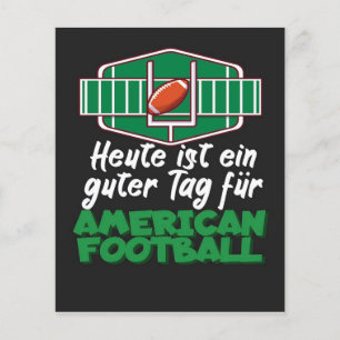 Amerikaans voetbal flyer