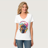 Amerikaans voetbal leger t-shirt (Voorkant volledig)
