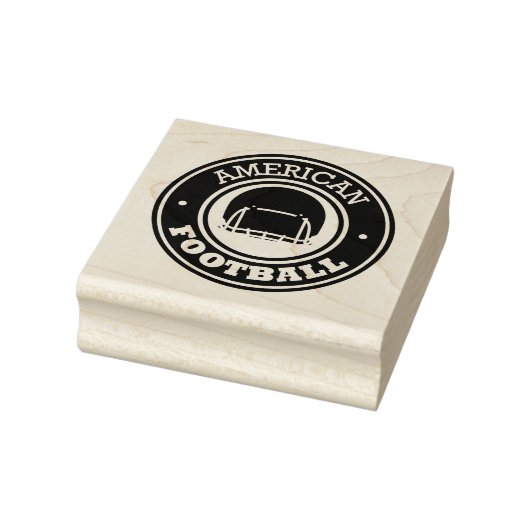 Amerikaans voetbal rubberen stempel (Stempel)
