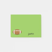 Amerikaans voetbal Rugbybal personaliseren Post-it® Notes (Voorkant)