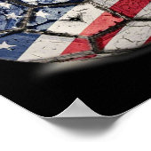 Amerikaans Voetbal Soccer Poster (Hoek)