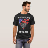 Amerikaans voetbal t-shirt (Voorkant volledig)