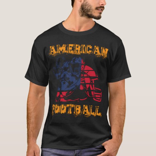 Amerikaans voetbal t-shirt (Voorkant)