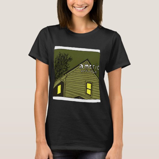 Amerikaans voetbal t-shirt (Voorkant)