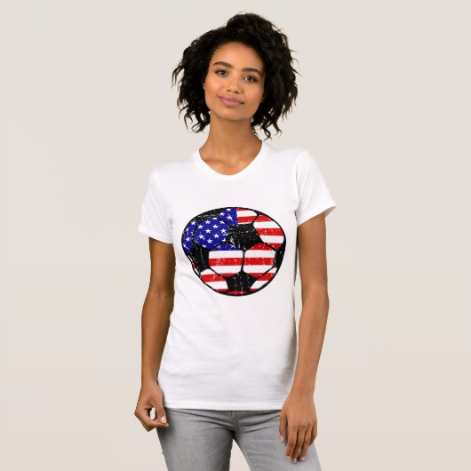 Amerikaans Voetbal T-shirt (Voorkant volledig)