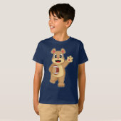 Amerikaans voetbal t-shirt (Voorkant volledig)