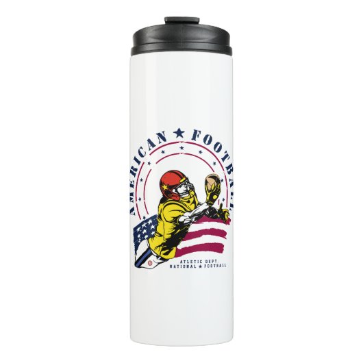 AMERIKAANS VOETBAL THERMOSBEKER (Voorkant)