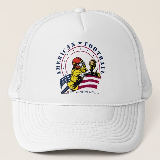 AMERIKAANS VOETBAL TRUCKER PET (Voorkant)