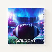 AMERIKAANS VOETBAL - WILDCAT NOTITIEBOEK (Achterkant)
