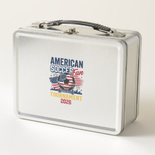 Amerikaans Voetbalfan Toernooi 2026 Vintage T-shir